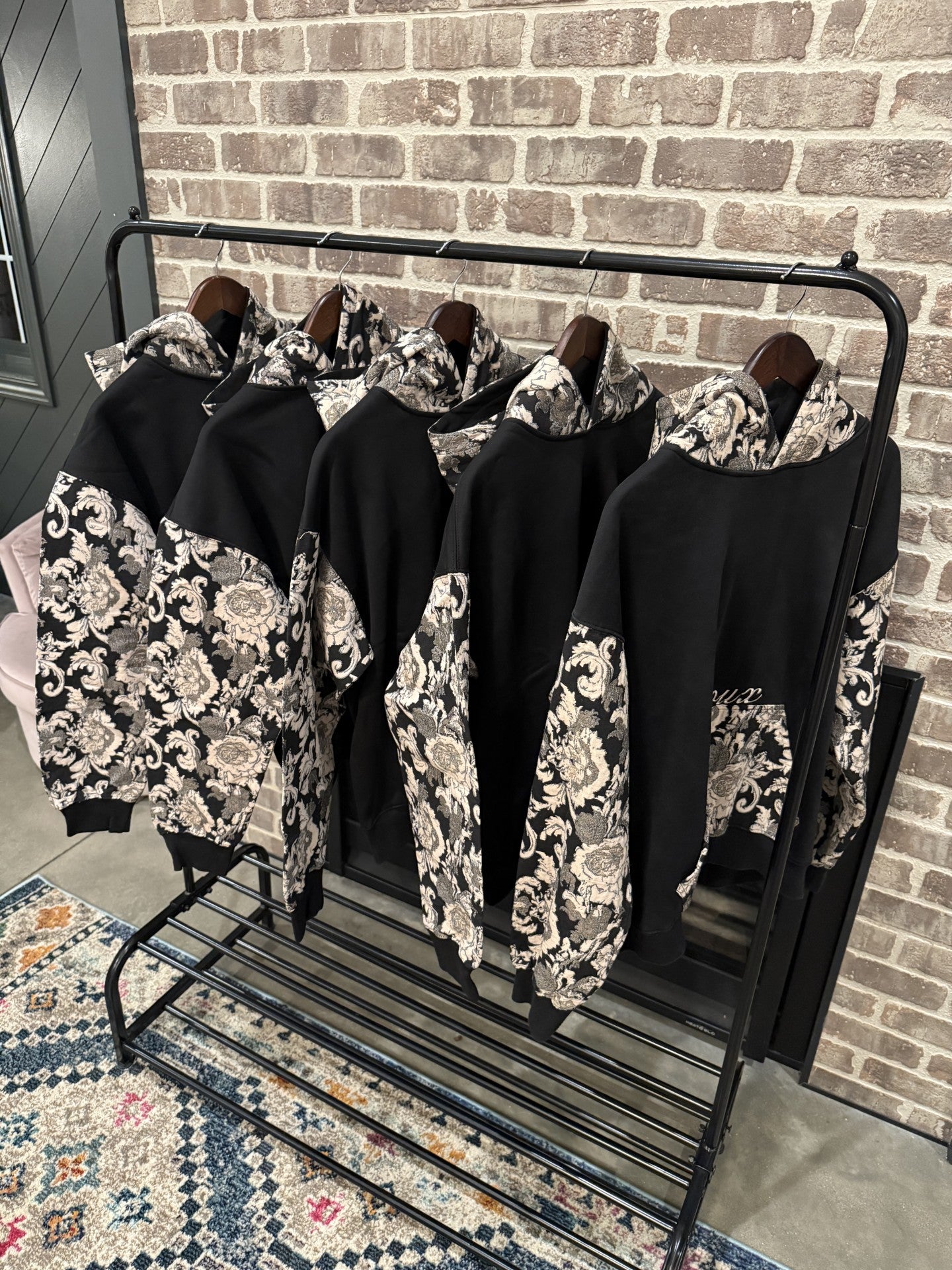 Floral Tapestry Hoodie